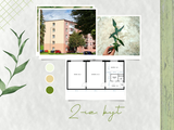 2-izbový byt  s balkónom/ 56m²// čiastočná rekonštrukcia / Handlová