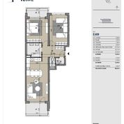4 izbový byt 127,6 m² , Vo výstavbe