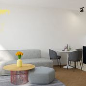 1 izbový byt 42,13 m² , Novostavba