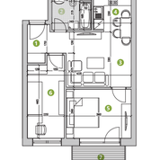 3 izbový byt 67,19 m² , Čiastočná rekonštrukcia