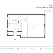 3 izbový byt 66 m² , Kompletná rekonštrukcia