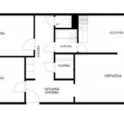 3 izbový byt 63 m² , Kompletná rekonštrukcia