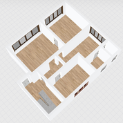 4 izbový byt 84 m² , Čiastočná rekonštrukcia