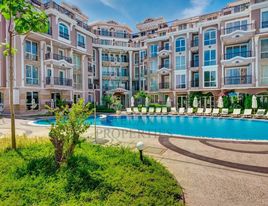 Nový štúdiový apartmán v prekrásnom luxusnom komplexe Izida Palace 2, 500m od mora, Slnečné pobrežie, Bulharsko
