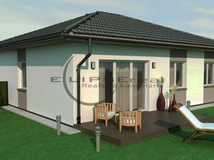 NA PREDAJ NOVOSTAVBA samostatný moderný 4-izbový rodinný dom typu bungalov v obci Malé Leváre