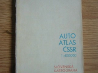 Autoatlas ČSSR, 1:400 000, 1976