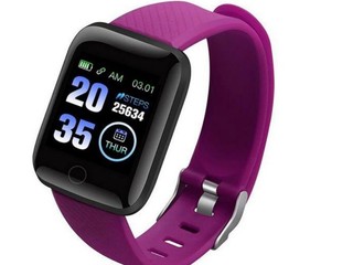 Fitness Smart hodinky D20, fialové