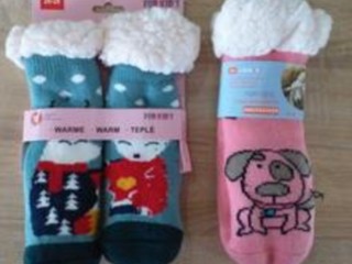Nové teplé detské ponožky Looken 26-28