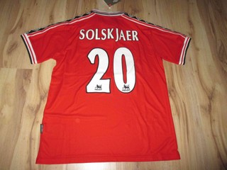 Futbalový dres Manchester United 98/99 Solksjaer