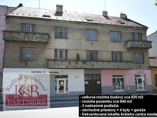 Ponúkame Vám na predaj polyfunkčnú budovu v Trenčíne.