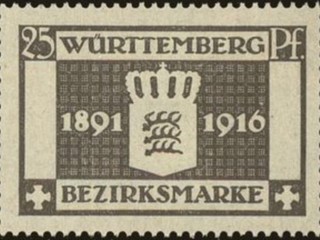 Wurttemberg 1916 MI-DE-W 128
