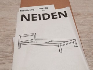 Nová posteľ 90x200 IKEA NEIDEN