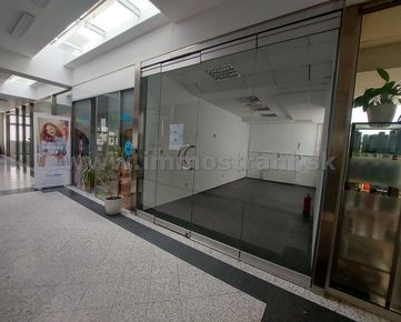 Obchodný priestor 20,26 m2 na prenájom v pasáži City Center na Obchodnej ulici v Bratislave