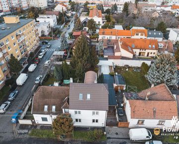 Na predaj rodinný dom s možnosťou bývania a podnikania pod jednou strechou v Bratislave mestská časť Prievoz 