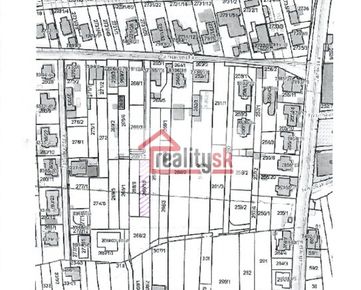 Predám stavebný pozemok 447m2 s IS v sukromnej ulici v starej časti Záhorskej Bystrice so stavebným povolenim na RD