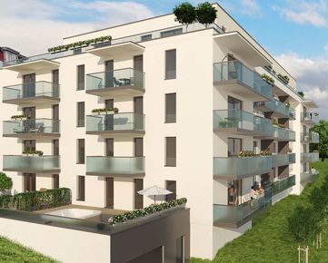 3 izbový byt s veľkometrážnou 72 m² západnou terasou v projekte Panorama Žilina, byt č.102