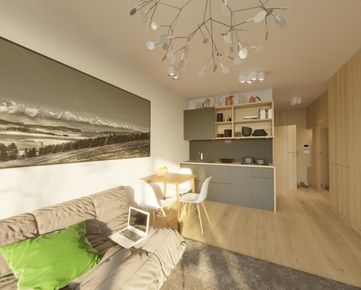 1 izbový byt so záhradkou (66 m2) v projekte Stošice - Podhorany, Liptovský Mikuláš (F03)