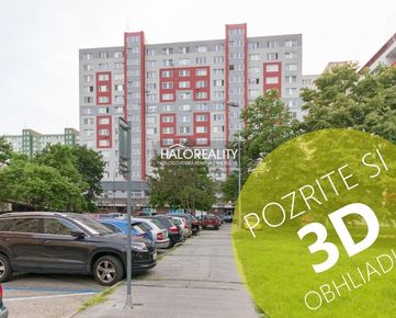 Predaj, trojizbový byt Bratislava Petržalka, Krásnohorská - EXKLUZÍVNE HALO REALITY