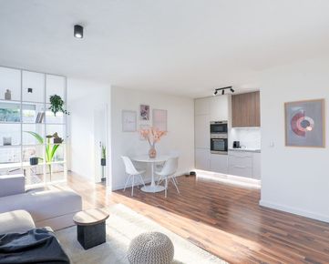 Dizajnérsky 4 izbový slnečný byt so záhradou v novostavbe pri Hrádzi