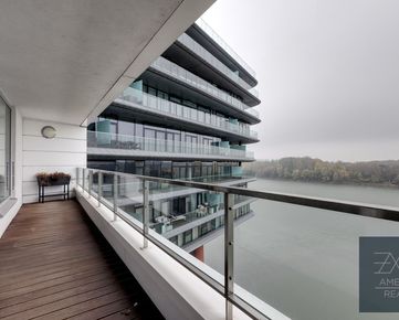 AMEXA REAL » NA PREDAJ 4-izb. byt v luxusnom komplexe RIVER PARK s výhľadom na Dunaj