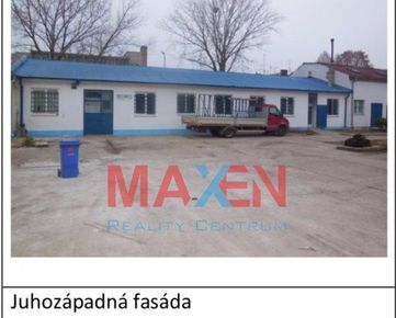 Prenájom, Predaj: *MAXEN*, BUDOVA - Administratívny a výrobno-skladový objekt, 493 m2, TRNAVA