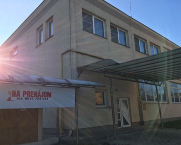 Výrobno - skladové priestory Nitra, depo kuriérskej služby , možný aj predaj 3968 m2