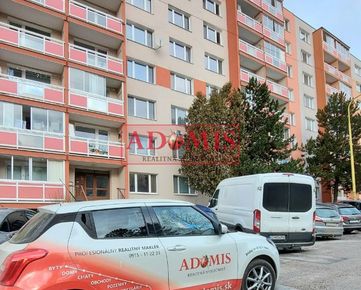 ADOMIS - predáme 3izbový byt 72m2,loggia,sídlisko Dargovských hrdinov, Povstania Českého ľudu,Košice