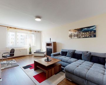 NA PRENÁJOM – Rekonštruovaný a zariadený 3-izbový byt na Sídlisku KVP