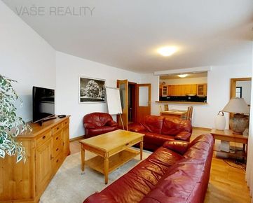 Na prenájom krásny a priestranný 4-izbový byt s balkónom, 118 m², Vajnorská ul., ICT, pri OC VIVO
