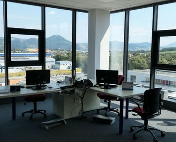 Moderné reprezentatívne kancelárske priestory s parkovaním, od 36 m2 - 520 m2, Žilina.