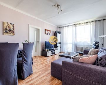 Predaj, 3-izbový zariadený byt s 2 balkónmi, Nitra-Centrum