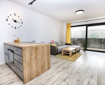 HERRYS - Na prenájom kompletne zariadený 2-izbový byt s dvomi balkónmi v novostavbe Tehelné pole