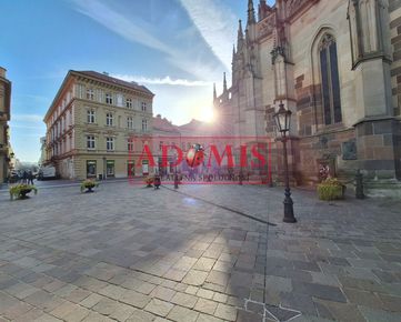 ADOMIS - predám obchodný priestor (prevádzka- kancelária), vlastný výklad, vstup priamo z frekventovanej pešej zóny, Košice historické centrum.