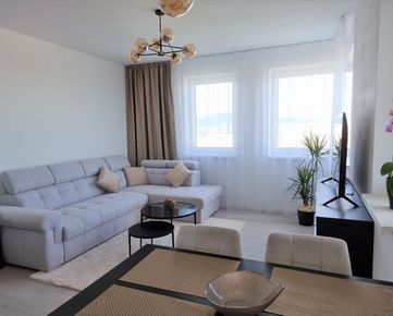 PRENÁJOM - Nový moderne zariadený byt s krásnym výhľadom - Nitra