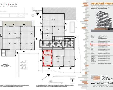 LEXXUS I obchodný priestor v novostavbe, 76,4 m2, Dúbravka, REZERVOVANÉ