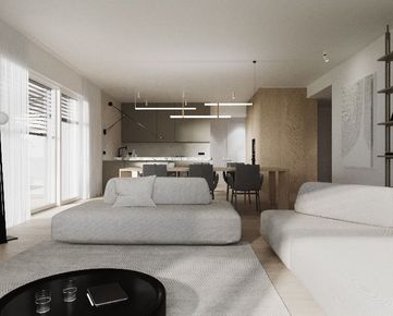 OS Za Južnou - lokalita Suchý Dub, 5 izbový luxusný terasový byt č.7, v štandardnom prevedení za 444.000 €