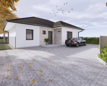 Novostavba rodinného domu - bungalov v Chocholnej - RD2