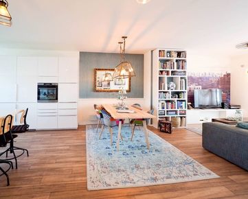 Dizajnový 5-izbový byt s terasou v novostavbe v Petržalke