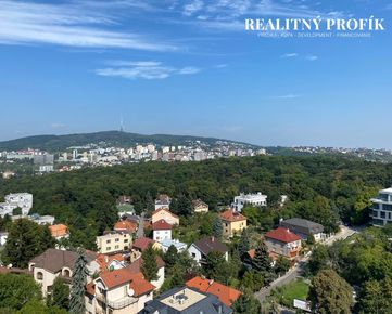 Garsónka v exkluzívnej lokalite s veľkou loggiou a výhľadom na Bratislavský hrad