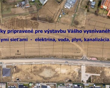 Pozemok o výmere 534 m2 s výstavbou rodinného domu Trenčín