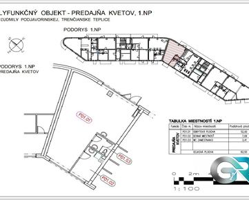 Ponúkame Vám na predaj obchodné priestory v novostavbe v Trenčianskych Tepliciach,62,50m2, plus parkovanie.