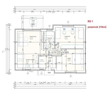 Čachtice – skolaudovaná novostavba 3 izbového rod. domu s 3 vonk. parkovacími miestami