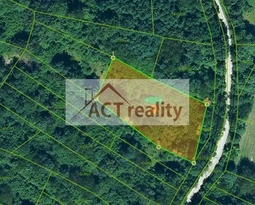 ACT REALITY-  EXKLUZÍVNE- Pozemok č.4 s prístupom z cesty - orná pôda o výmere 2354 m2, Kľak, okres Žarnovica