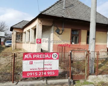 Rezervované- Exkluzívne na predaj rodinný dom v obci Vyšné Nemecké
