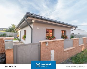 Na predaj novostavba 3-izbového rodinného domu v obci Janovík s vlastnou garážou