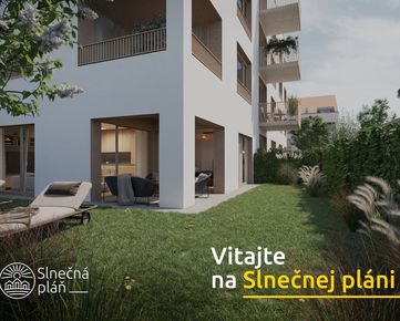 Na predaj 2-izbový byt | 58 m² | predzáhradka 119 m² | Kynek | Slnečná pláň | Nitra