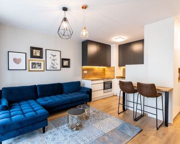 Ponúkame EXKLUZÍVNE na prenájom 2-izbový byt, 35,80 m2 + 9 m2 loggia v novostavba Urban Residence.