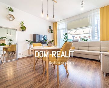 DOM-REALÍT ponúka 2 izbový byt s veľkou predzáhradou v novostavbe v Miloslavove