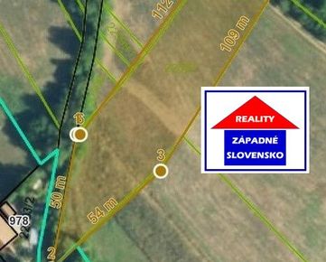 Na predaj pozemok v obci Moravské Lieskové, časť Šance, 3700m2.