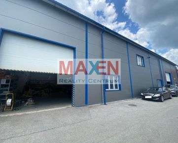 *MAXEN* HALA pre výrobu a sklad 600 m2, Administratívne priestory 2 podlažia 287 m2, Južná tr. Košice, KE IV-Juh